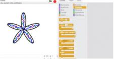 Rosáceas com o Scratch