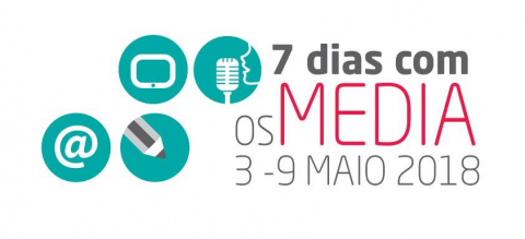 logotipo 7 dias com os media