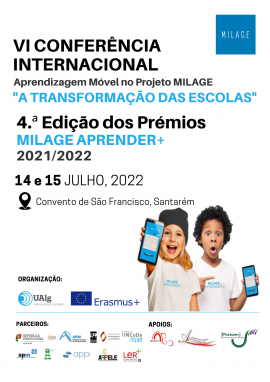 VI Conferência Internacional Aprendizagem Móvel no Projeto MILAGE “A Transformação das Escolas” 