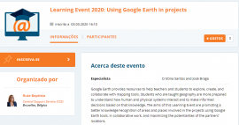 Learning Event 2020: Using Google Earth in projects