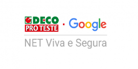 Logotipo net viva e segura